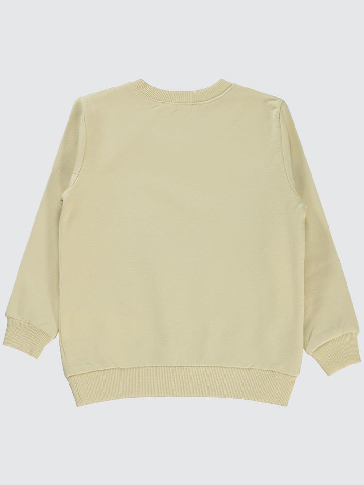 Civil Girls Basic 2-5 Yaş Sweatshirt - Sarı