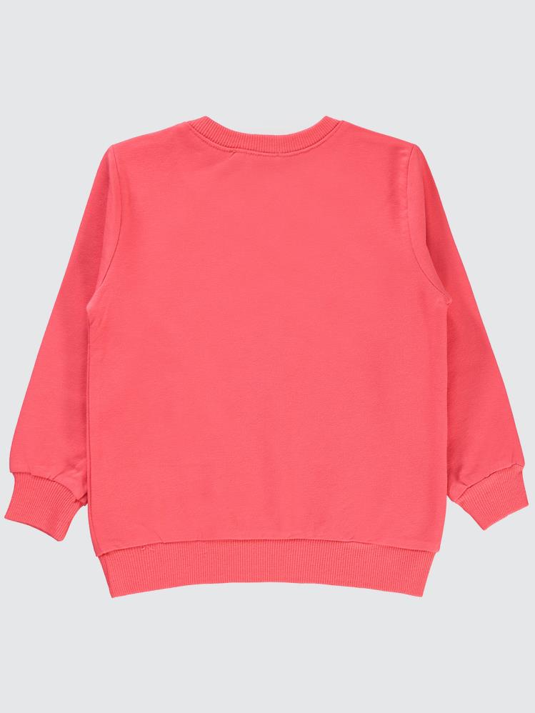 Civil Girls Basic 2-5 Yaş Sweatshirt - Kırmızı