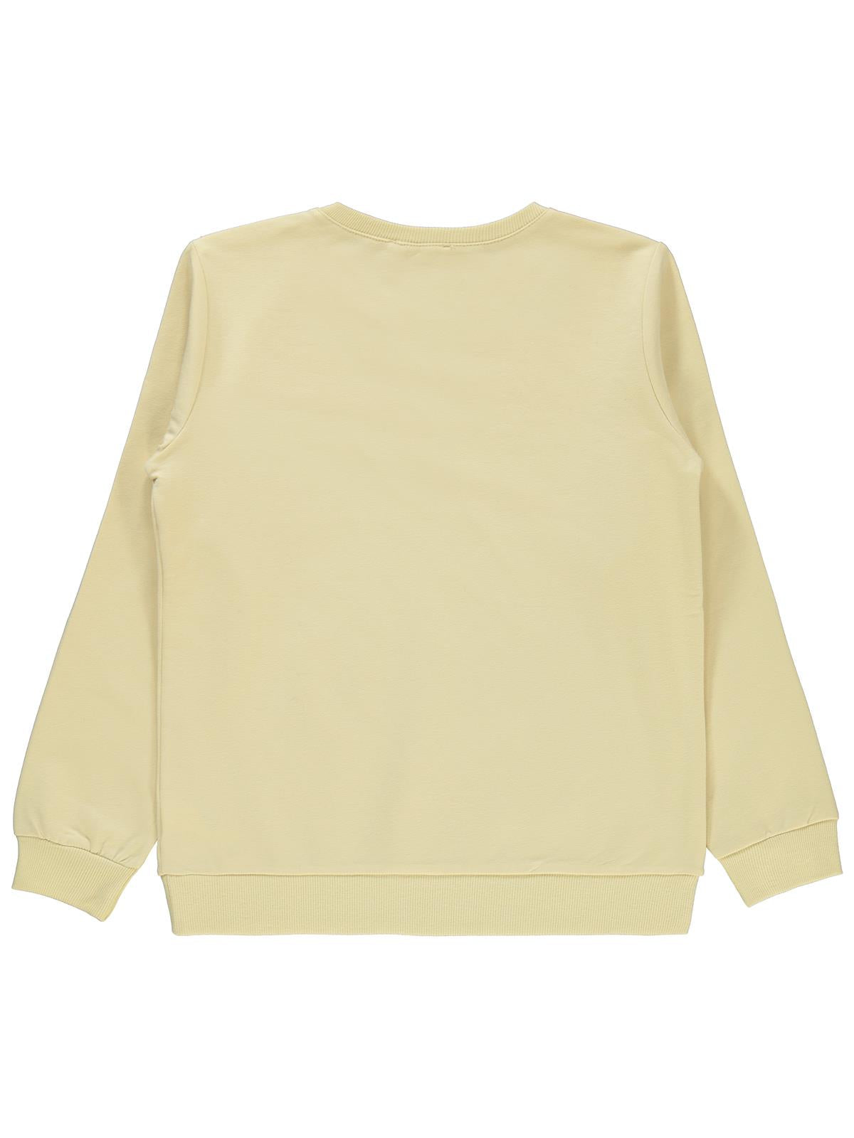 Civil Girls Basic 6-9 Yaş Sweatshirt - Sarı