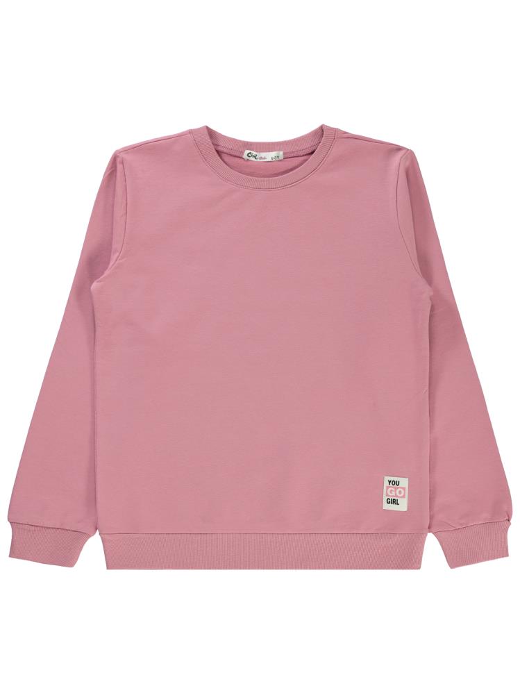 Civil Girls Basic 6-9 Yaş Sweatshirt - Pembe