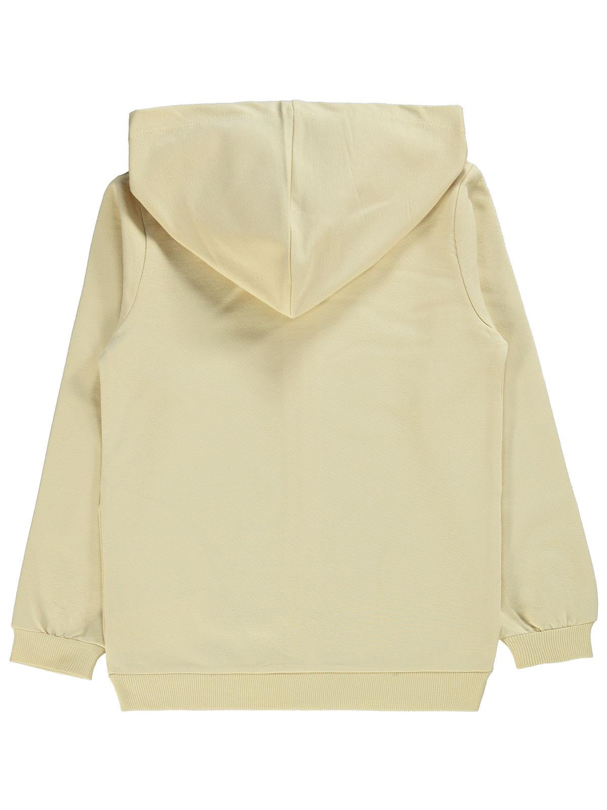 Civil Girls Basic 10-13 Yaş Hırka - Sarı