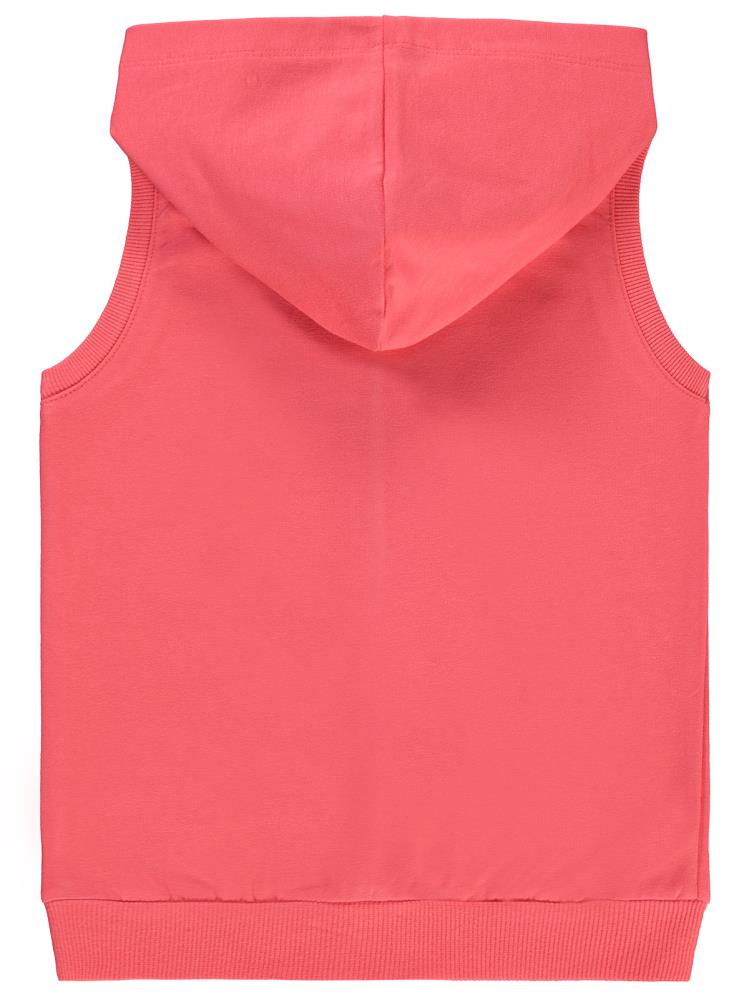 Civil Girls Basic 6-9 Yaş Yelek - Kırmızı