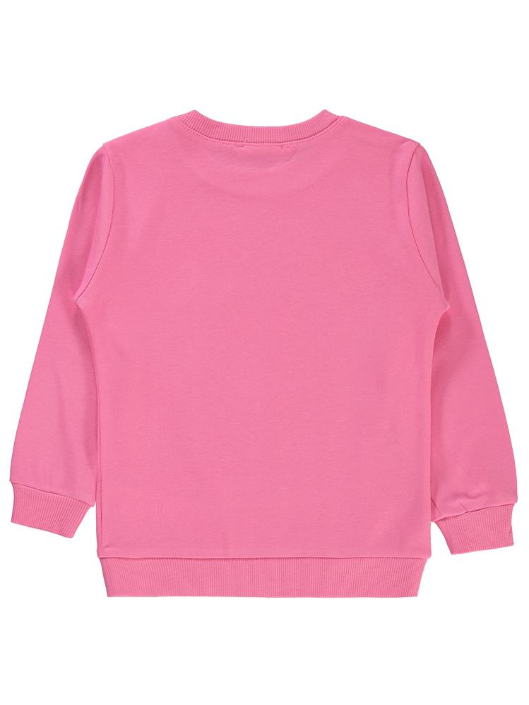 Civil Girls Magıcal Baskılı 2-5 Yaş Sweatshirt - Pembe