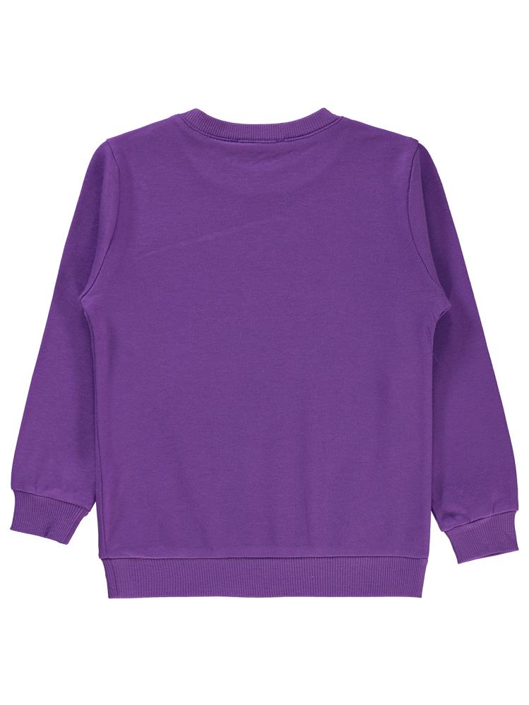 Civil Girls Magıcal Baskılı 2-5 Yaş Sweatshirt - Lila