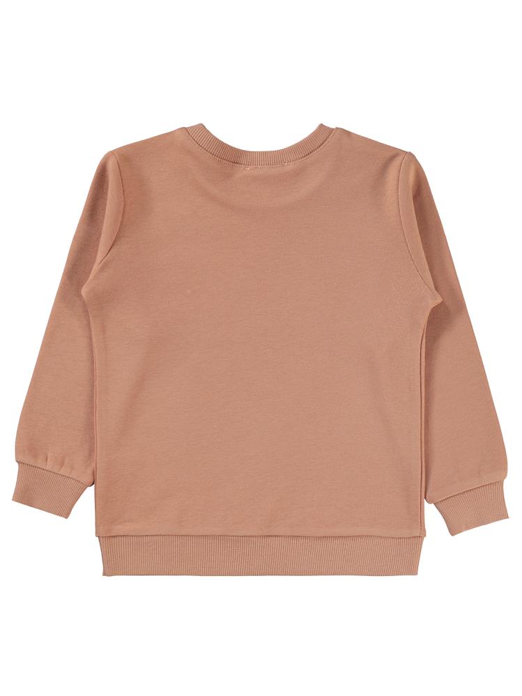 Civil Girls Caticorn Baskılı 2-5 Yaş Sweatshirt - İtalyan Kili