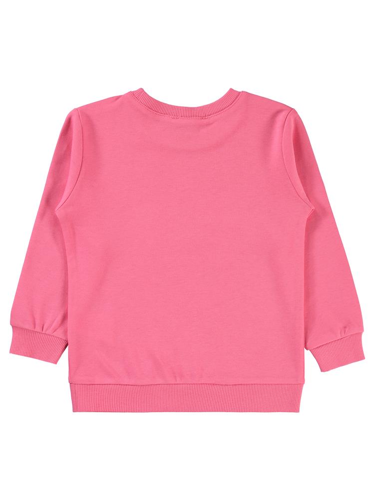 Civil Girls Caticorn Baskılı 2-5 Yaş Sweatshirt - Pembe