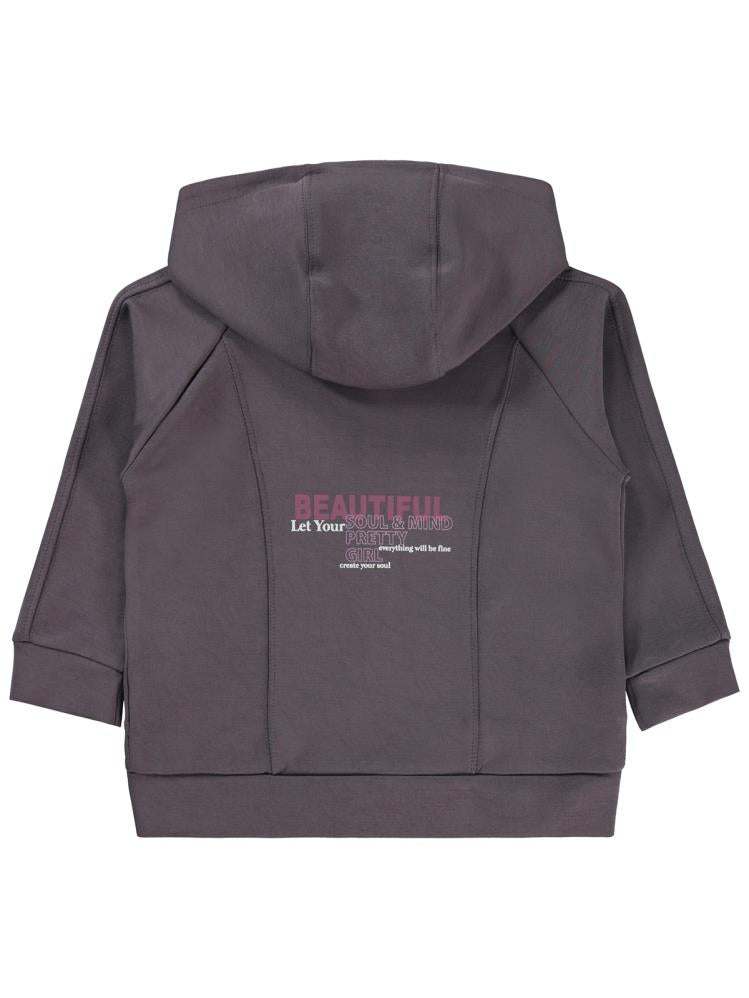 Civil Girls Kız Çocuk Hırka 2-5 Yaş - Gri