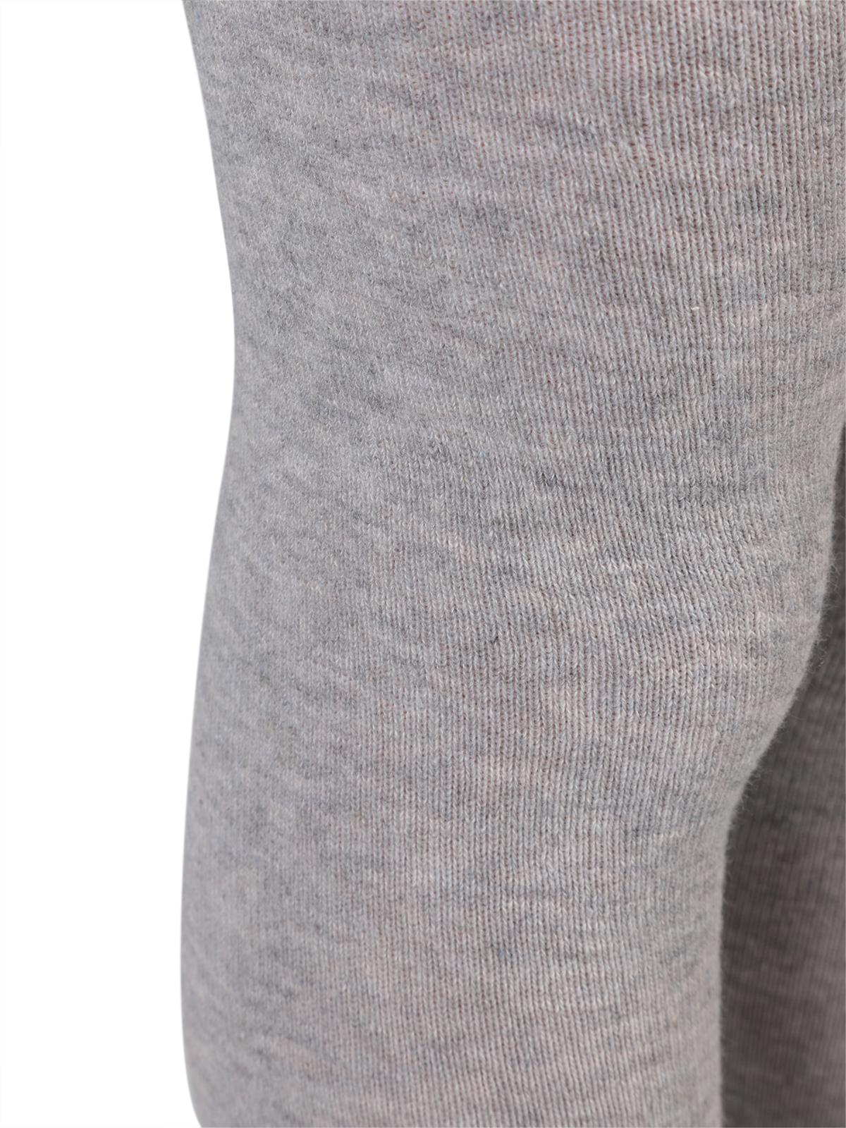 Civil Girls Düz Desenli 3-11 Yaş Çocuk Kız Külotlu Çorap - Gri