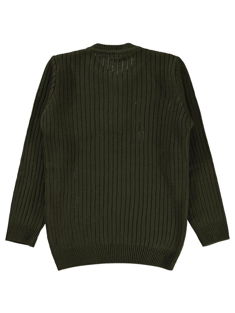 Civil Boys Funky King Armalı 6-9 Yaş Kazak - Haki