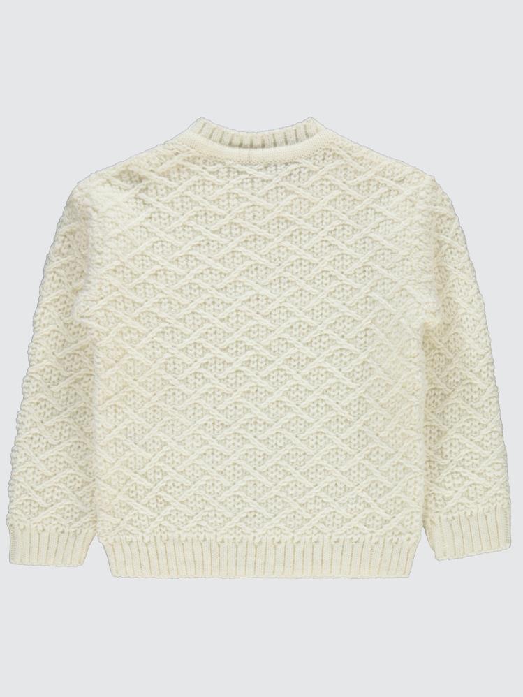 Civil Girls Armalı 2-5 Yaş Kazak - Ekru