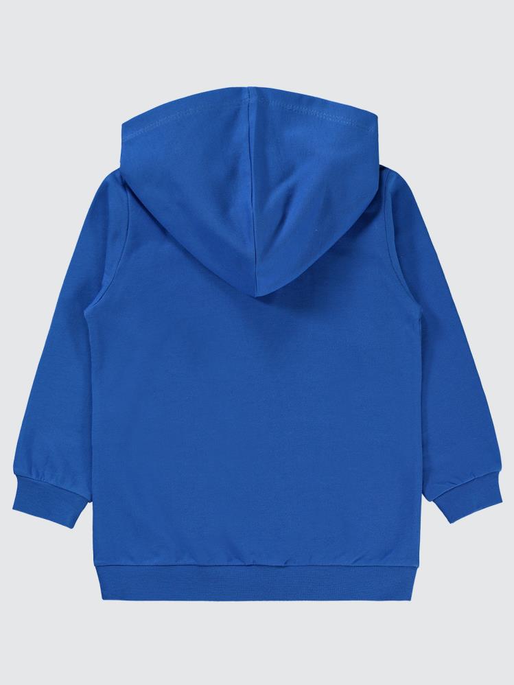 Bugs Buny Gofre Baskılı 2-5 Yaş Sweatshirt - Mavi