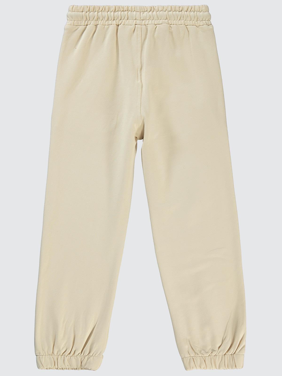 Civil Girls AWE Baskılı 10-13 Yaş Eşofman Altı - Fil Dişi