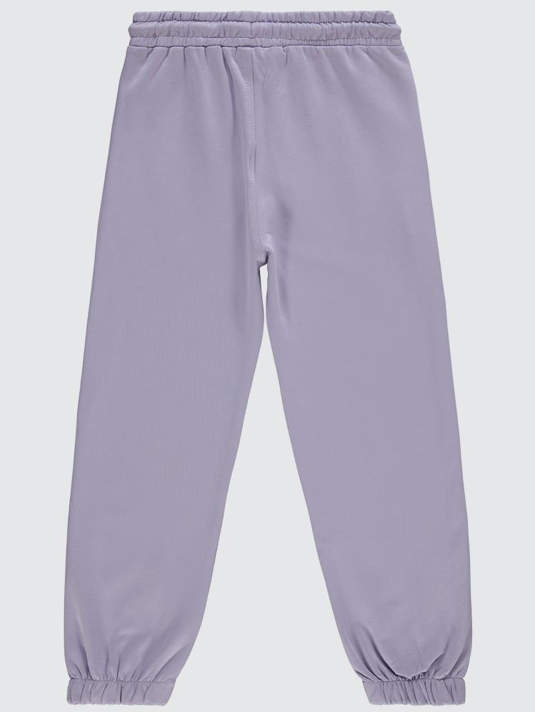 Civil Girls AWE Baskılı 6-9 Yaş Eşofman Altı - Lila