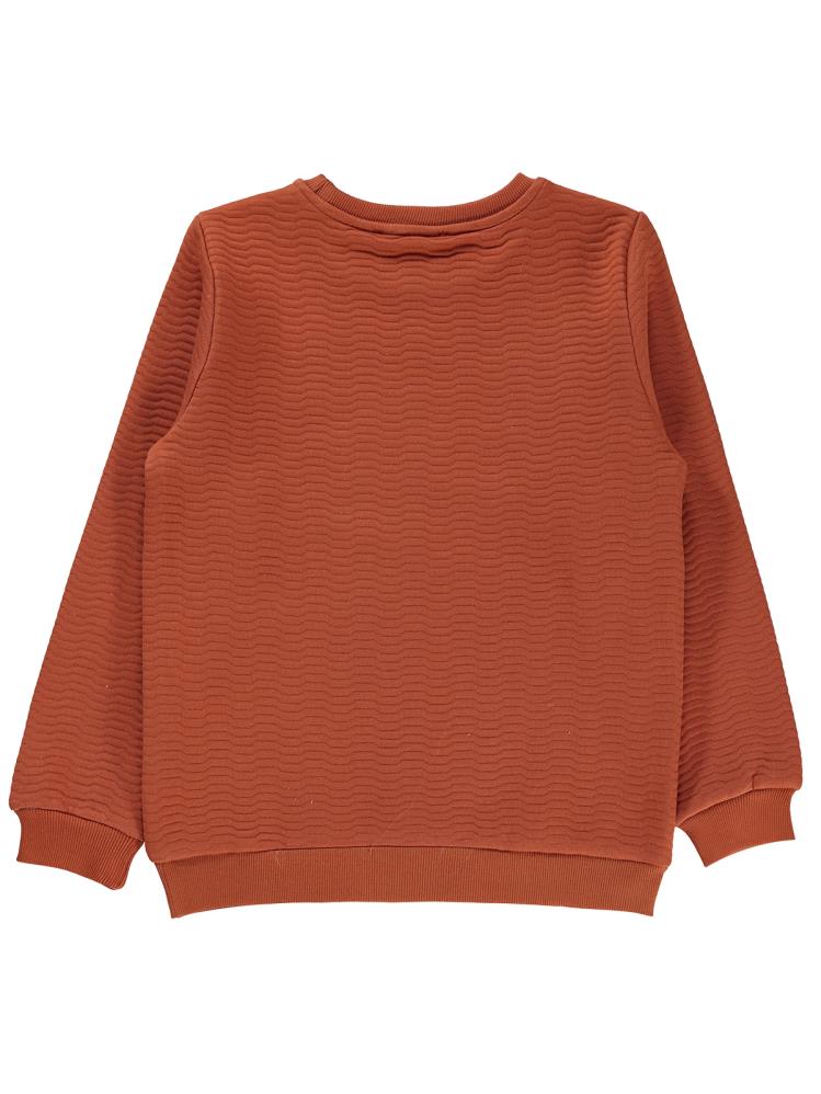 Civil Boys Rocky Colorado Baskılı 10-13 Yaş Sweatshirt - Turuncu