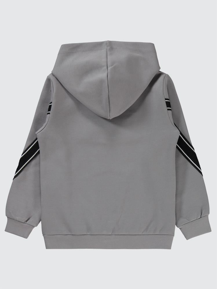 Civil Boys Always Change Baskılı 10-13 Yaş Sweatshirt - Gri