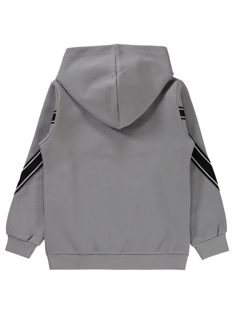 Civil Boys Always Change Baskılı 6-9 Yaş Sweatshirt - Gri
