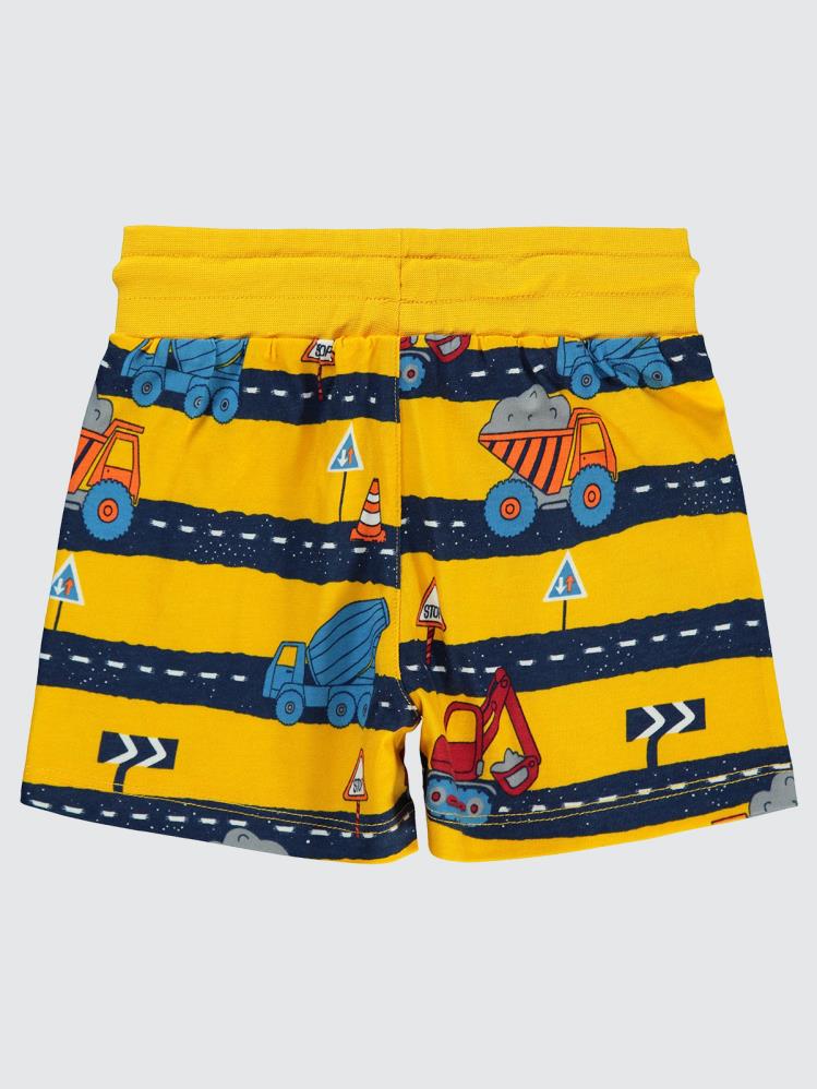 Civil Boys Yol Empirme 2-5 Yaş Şort - Hardal