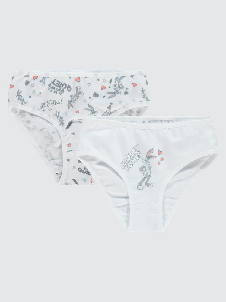 Bugs Bunny 2-10 Yaş 2'li Külot Set