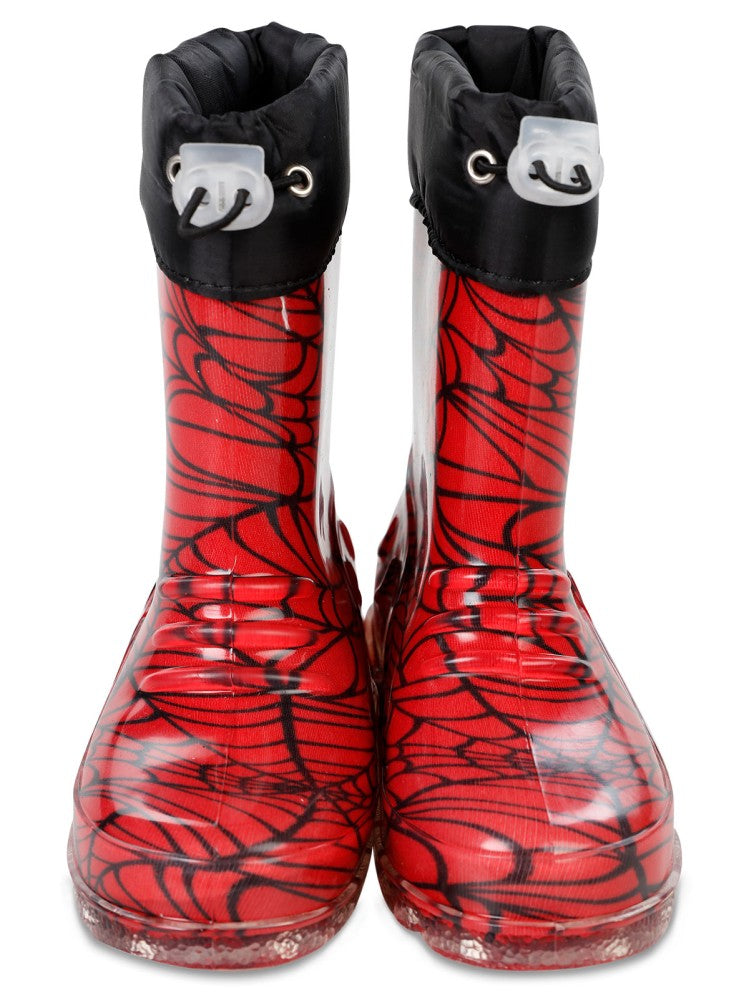Civil Boots Örümcek 30-36 Numara Yağmur Çizmesi - Kırmızı