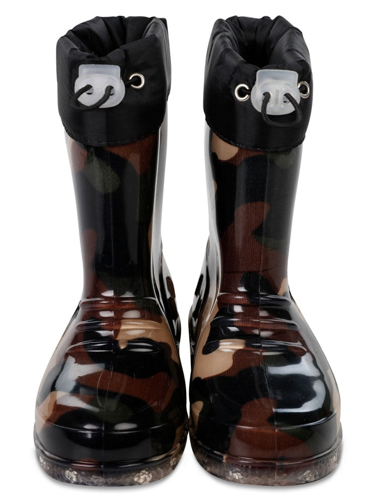 Civil Boots Kamuflaj 26-30 Numara Yağmur Çizmesi - Haki