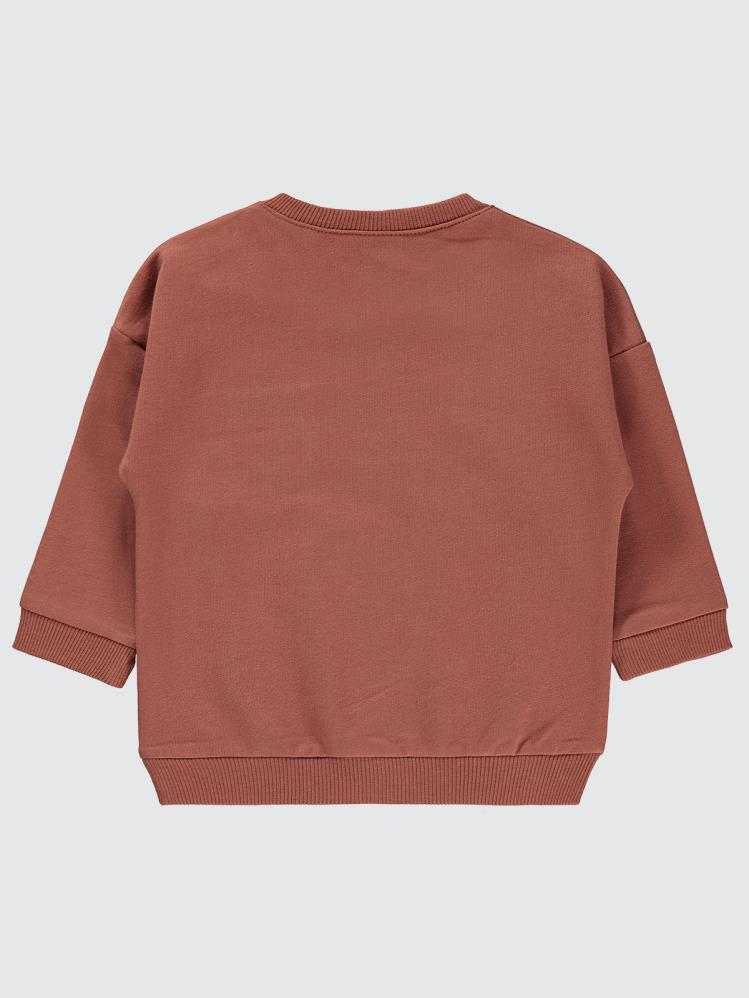 Civil Baby Basic Cepli 6-18 Ay Sweatshirt - Turuncu