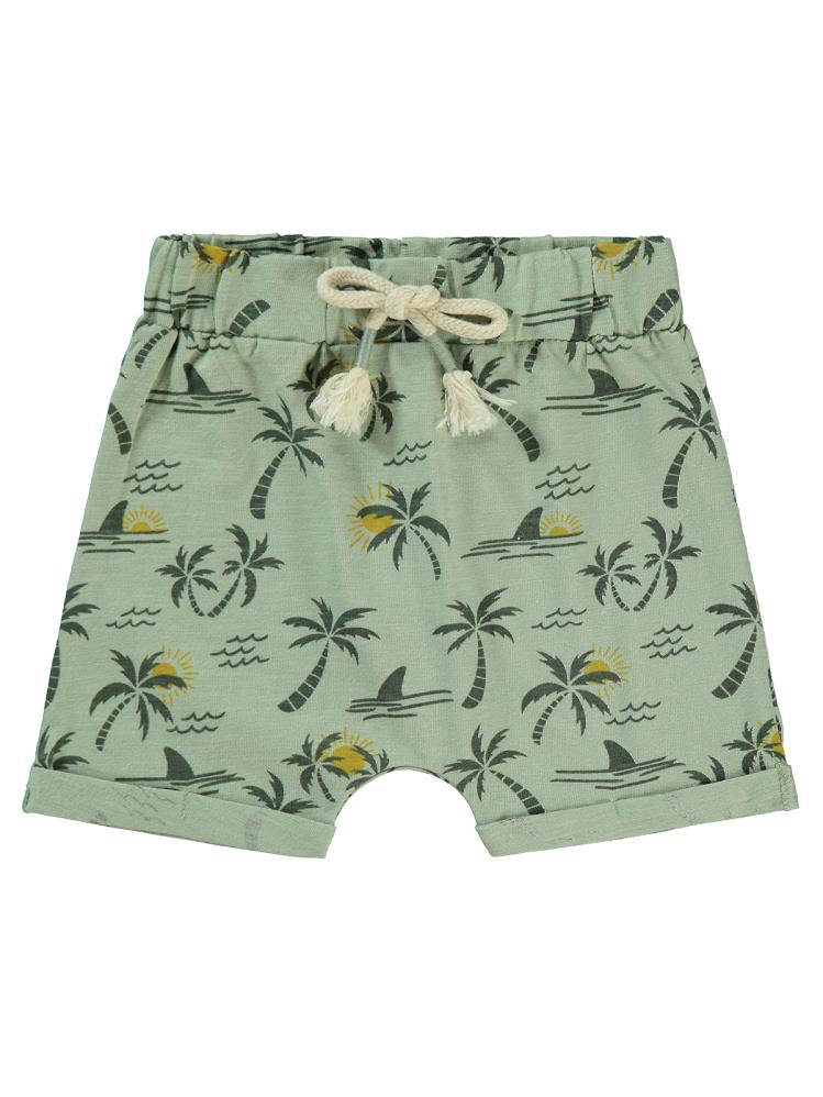 Civil Baby Hello Summer Empirme 6-18 Ay Şort - Haki