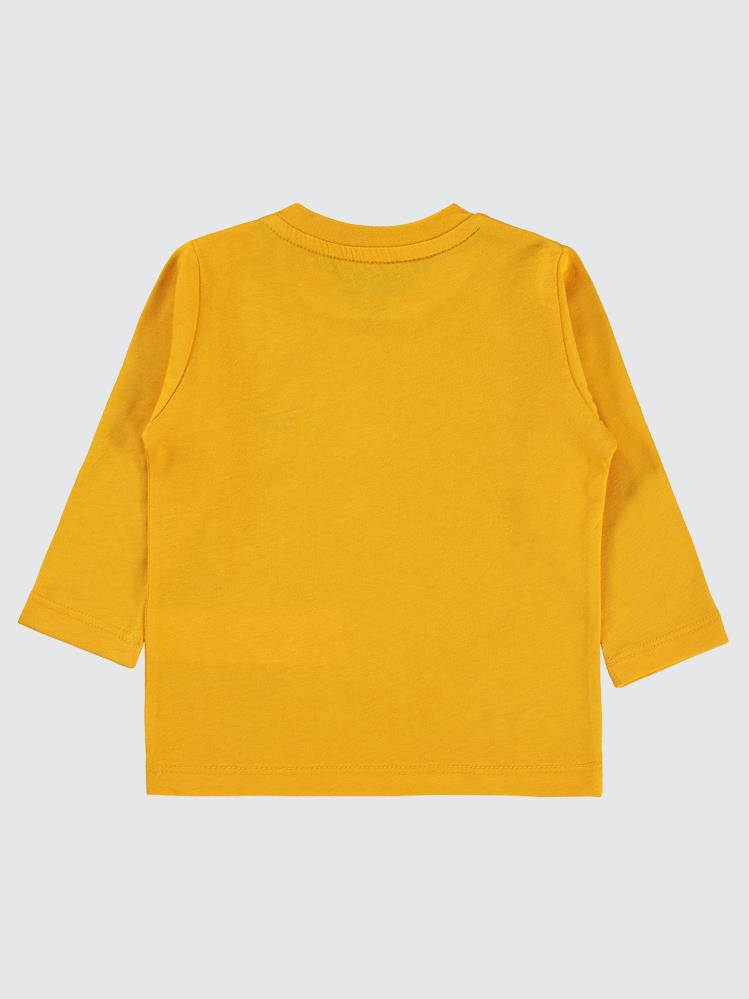 Civil Baby Cvl Nakışlı 6-18 Ay Sweatshırt - Hardal