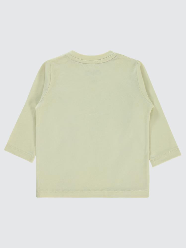 Civil Baby Cvl Nakışlı 6-18 Ay Sweatshırt - Gri