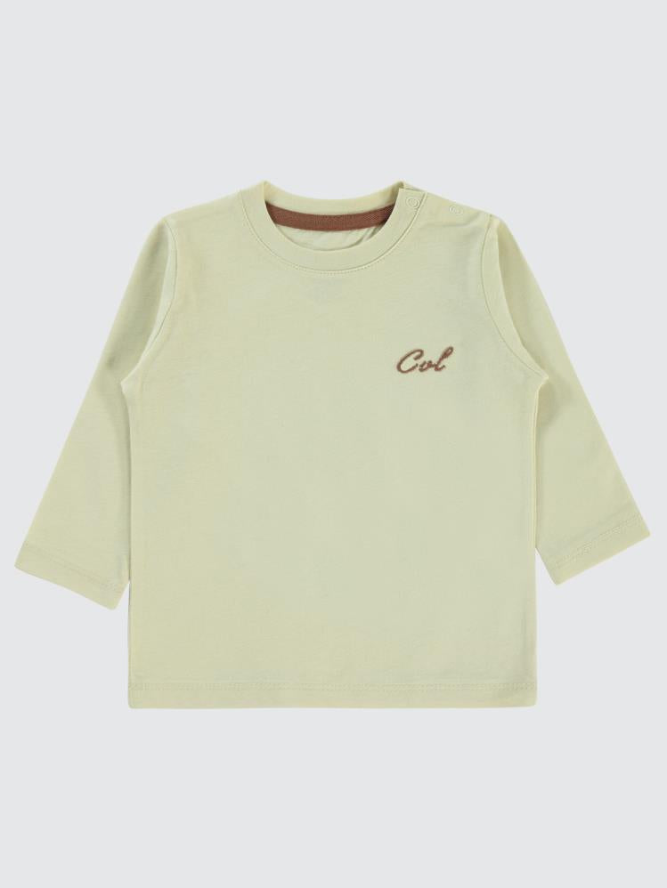 Civil Baby Cvl Nakışlı 6-18 Ay Sweatshırt - Gri