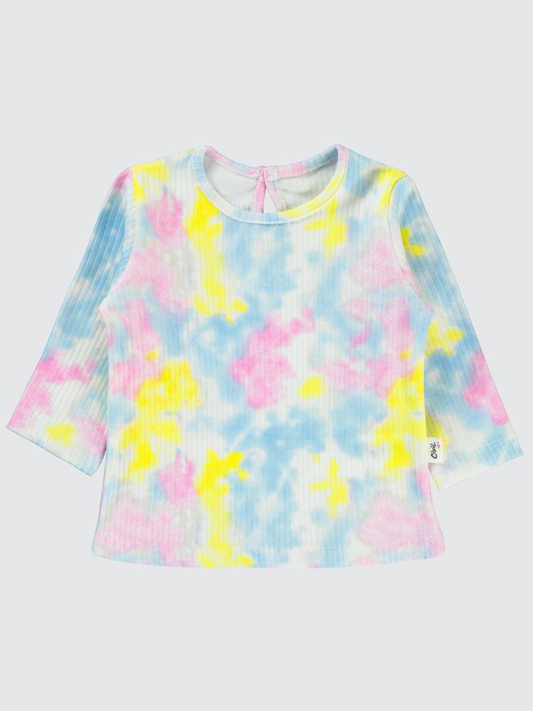 Civil Baby Batik Empirme 6-18 Ay Sweatshirt - Beyaz
