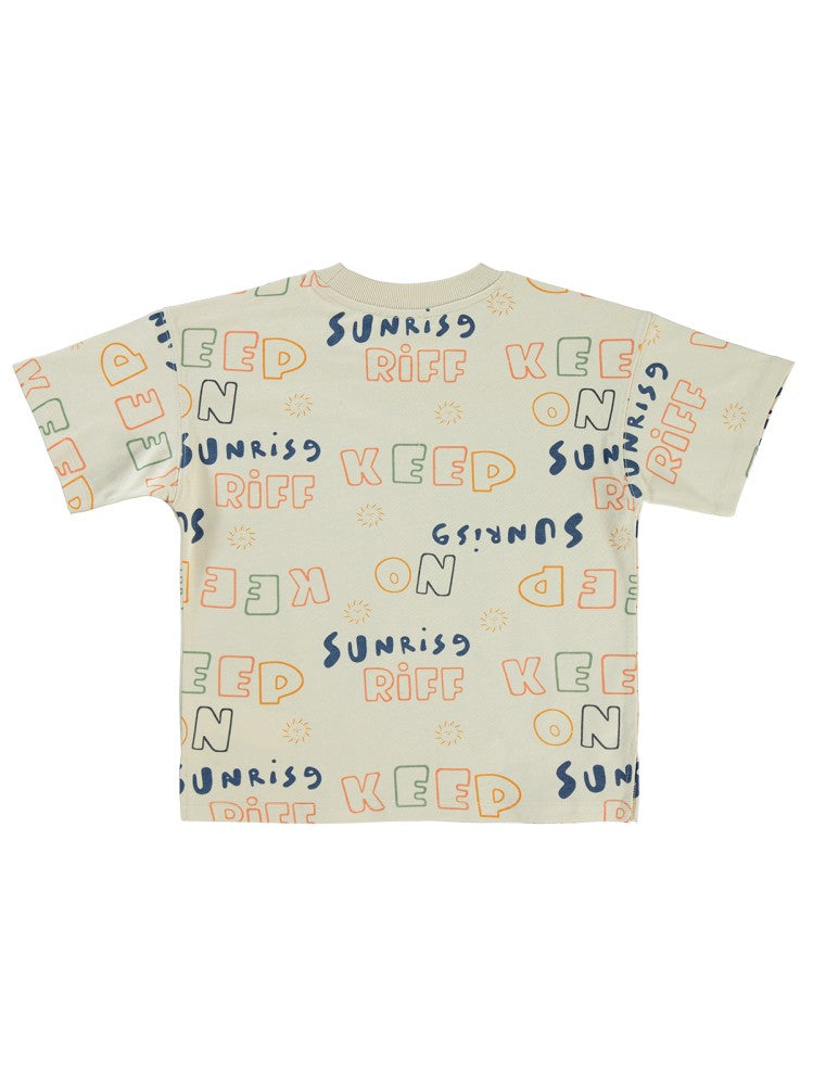 Civil Boys Keep On Empirme Oversize 10-13 Yaş Tişört - Gri