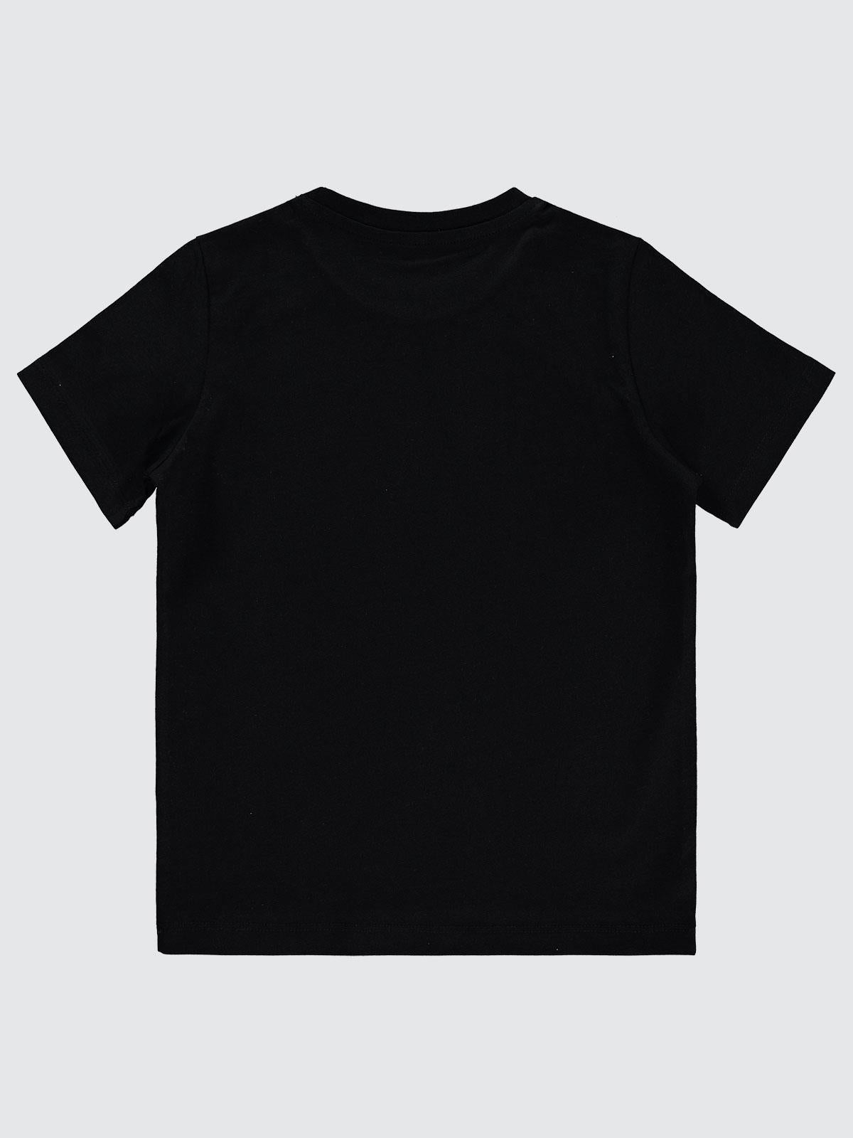 Civil Boys Dinozor Baskılı 10-13 Yaş Tişört - Siyah