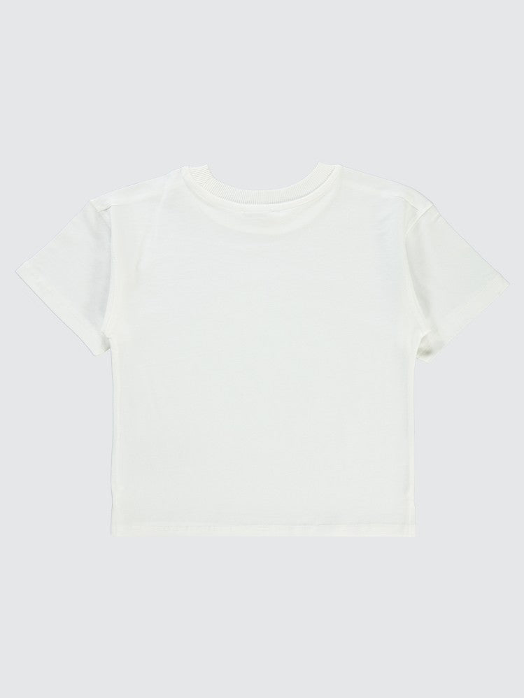 Civil Boys Summer Baskılı Oversize 10-13 Yaş Tişört - Lacivert