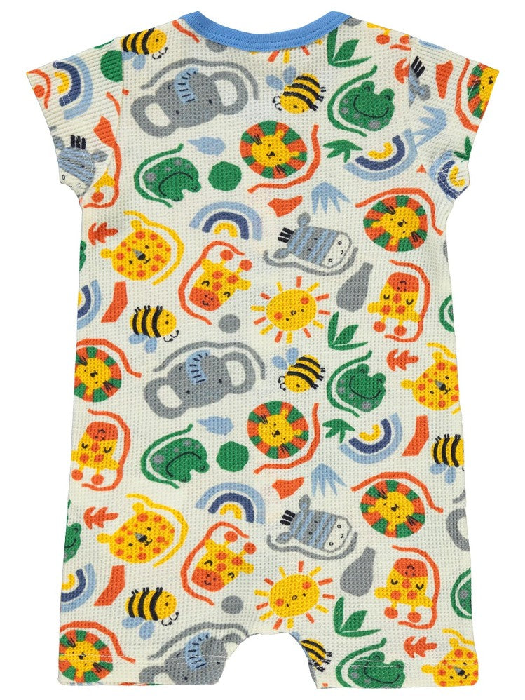 Civil Baby Bebek Hayvanlar Empirme 6-18 Ay Tulum - Ekru