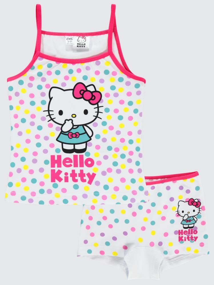 Hello Kitty 2-10 Yaş İç Çamaşır Takım