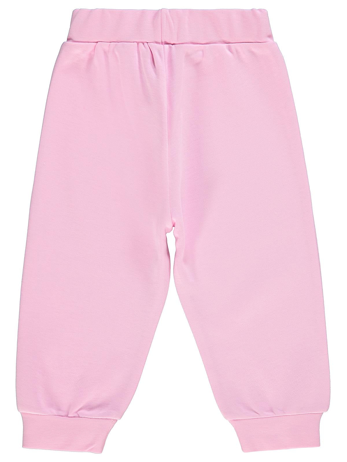 Civil Baby Kedi Baskılı 6-18 Ay Tek Alt Bebe - Pembe