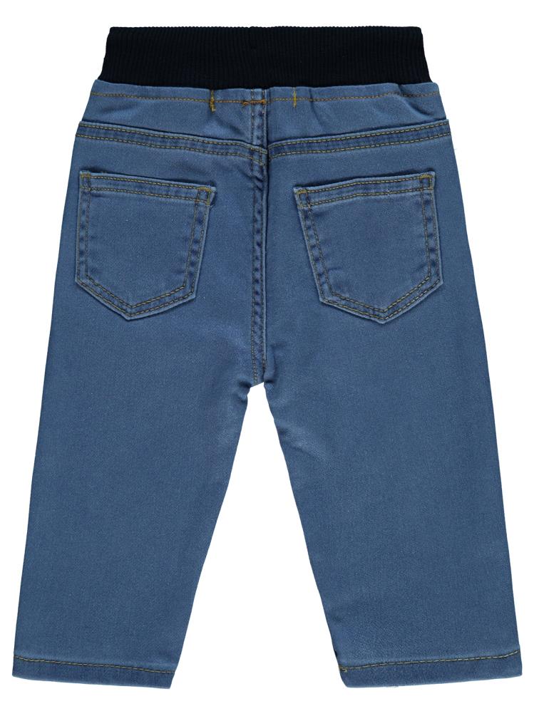 Civil Baby Bel Örmeli 6-18 Ay Pantolon - Mavi