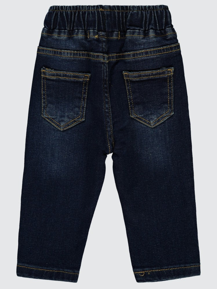 Civil Baby Beli Lastikli 6-18 Ay Pantolon - Mavi
