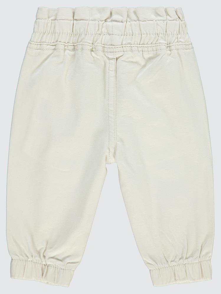 Civil Baby Bel Fırfırlı 6-18 Ay Pantolon - Bej
