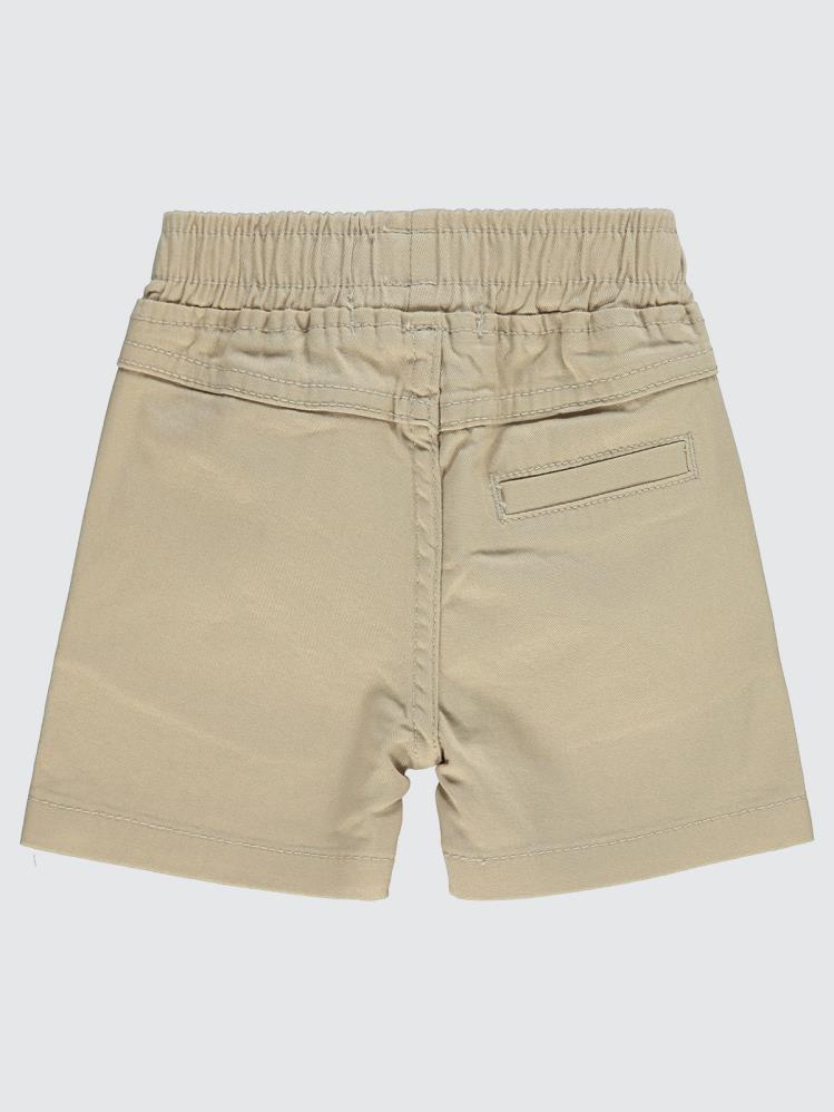 Civil Baby Bel Lastikli Filotolu 6-18 Ay Şort - Bej