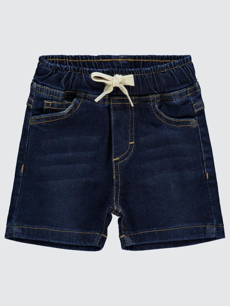 Civil Baby Beli Lastikli 6-18 Ay Şort - Mavi