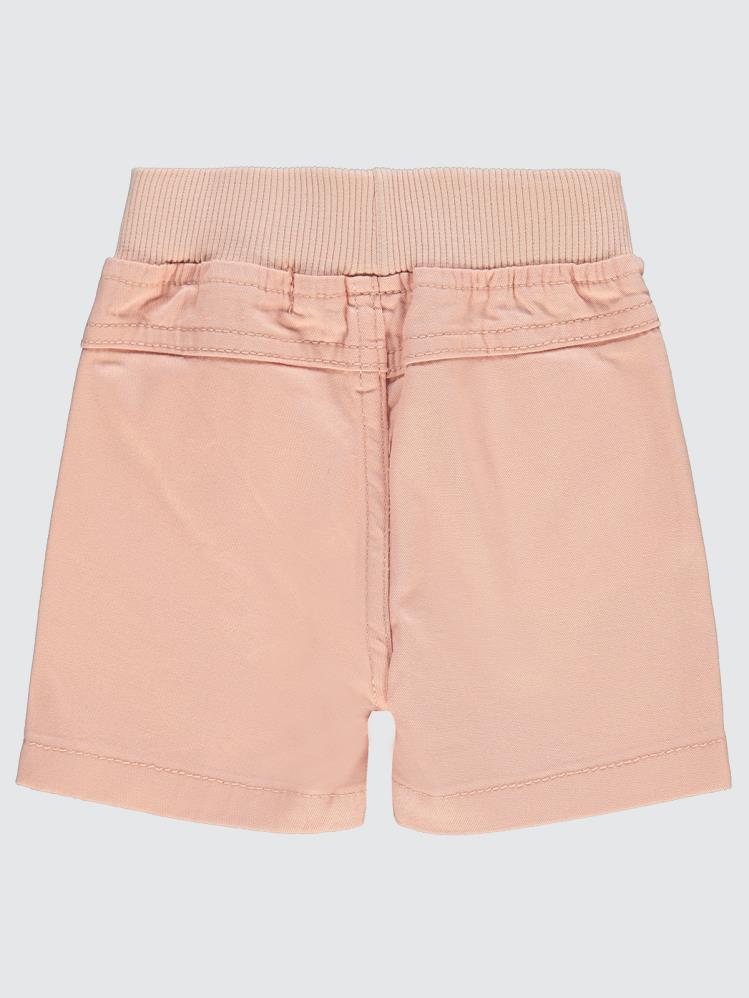 Civil Baby Beli Ribanalı 6-18 Ay Şort - Pudra