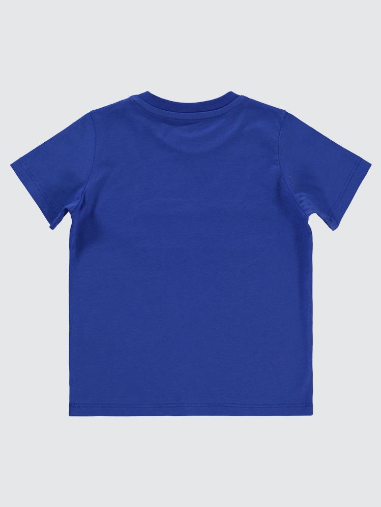 Civil Boys Deniz Gözlüğü Baskılı Nakışlı 2-5 Yaş Tişört - Lacivert