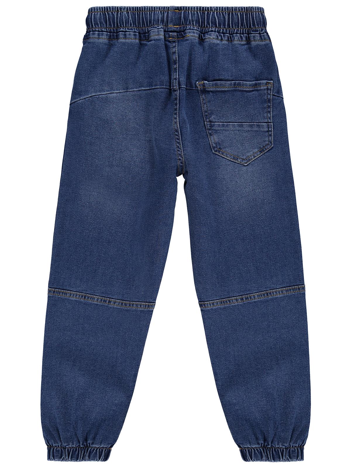 Civil Boys Bel Paça Lastikli Parçalı 10-13 Yaş Pantolon - Mavi