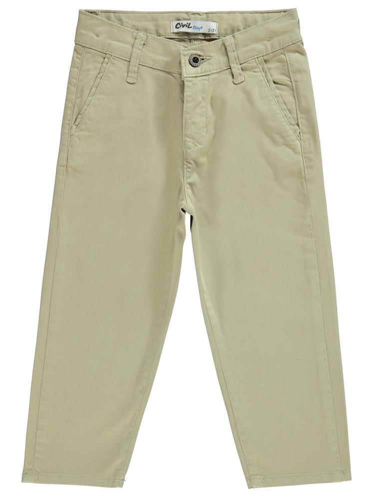 Civil Boys Basic Chino 2-5 Yaş Pantolon - Bej