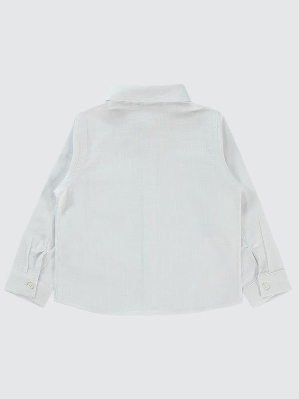 Civil Boys Yelken Nakışlı 2-5 Yaş Gömlek - Beyaz