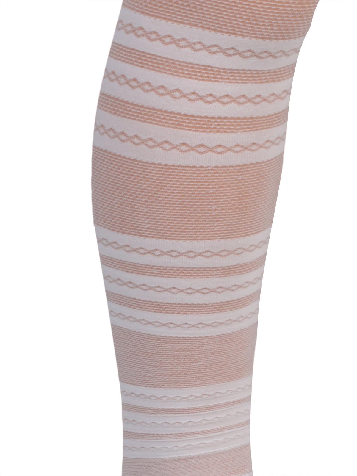 Civil Girls File Best 2-12 Yaş Külotlu Çorap - Beyaz