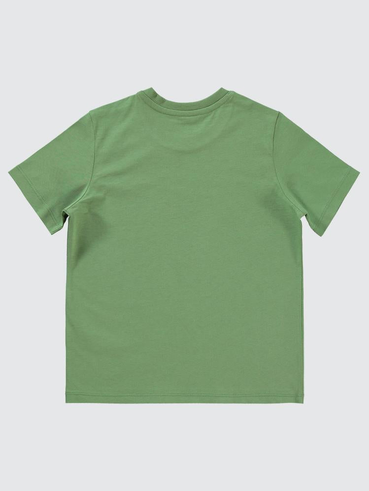 Civil Boys Summer Baskılı 6-9 Yaş Tişört - Haki