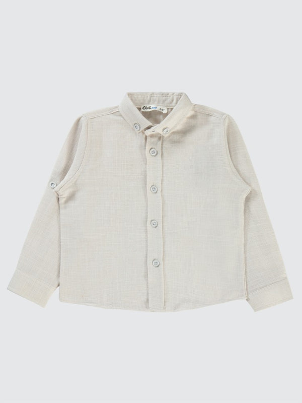Civil Boys Erkek Çocuk 2-5 Yaş Gömlek - Bej