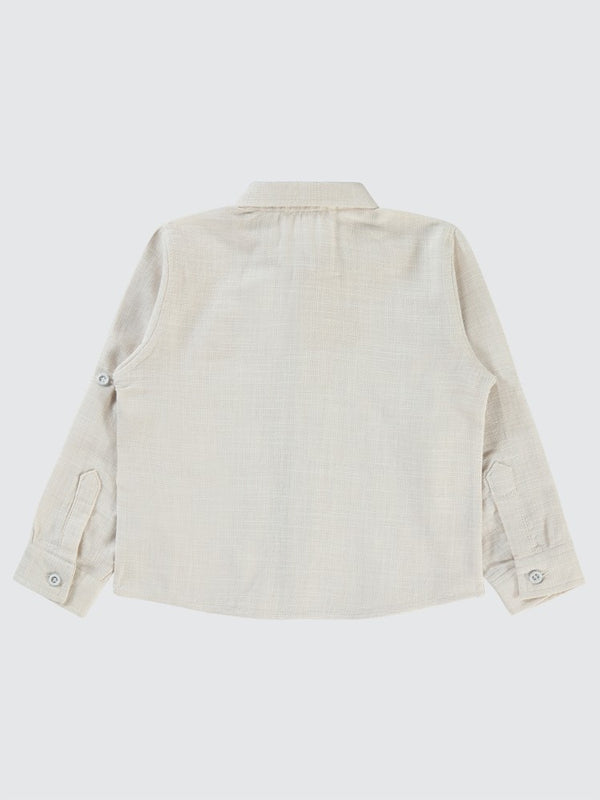 Civil Boys Erkek Çocuk 2-5 Yaş Gömlek - Bej